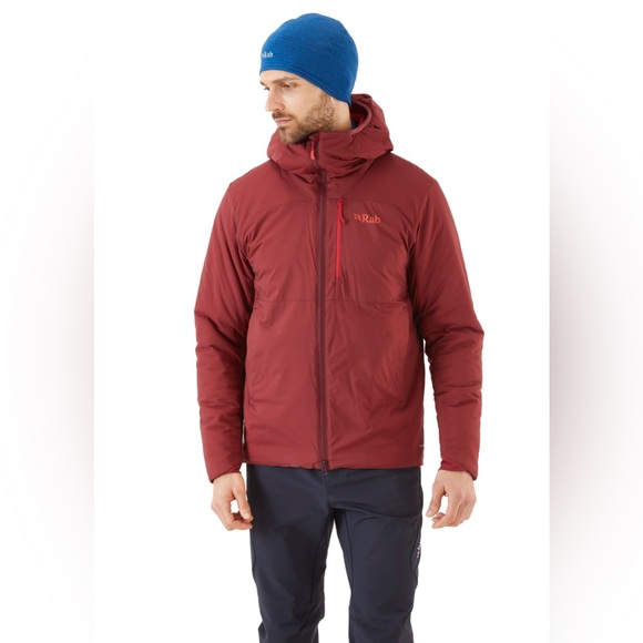 Rab Xenair Alpine Jacket, Size Small, Oxblood Red - Picture 1 of 6